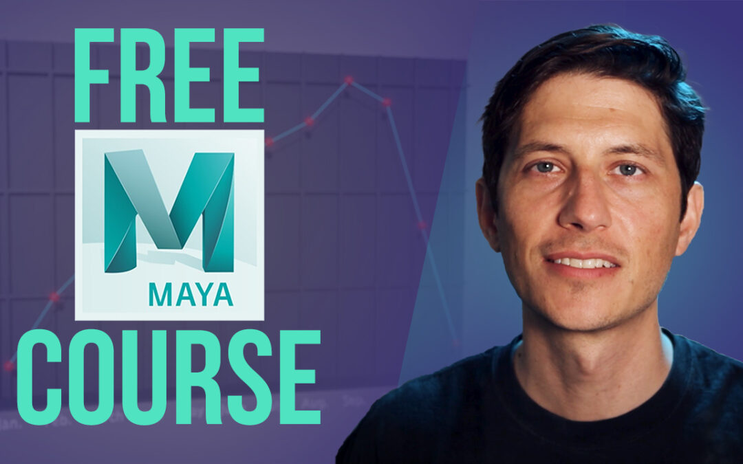 Free Maya Course – 3D Data Visualization Animation