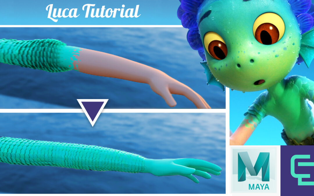 Pixar’s Luca Transformation Tutorial w/ Autodesk Maya