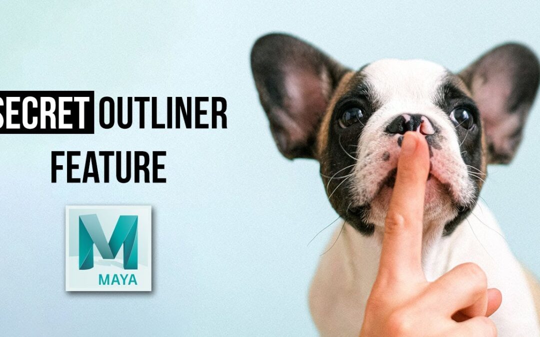 Handy Maya Outliner Secret Feature